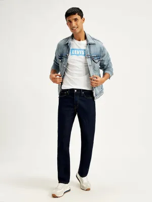 Men's 511 Blue Slim Fit Mid Rise Jeans