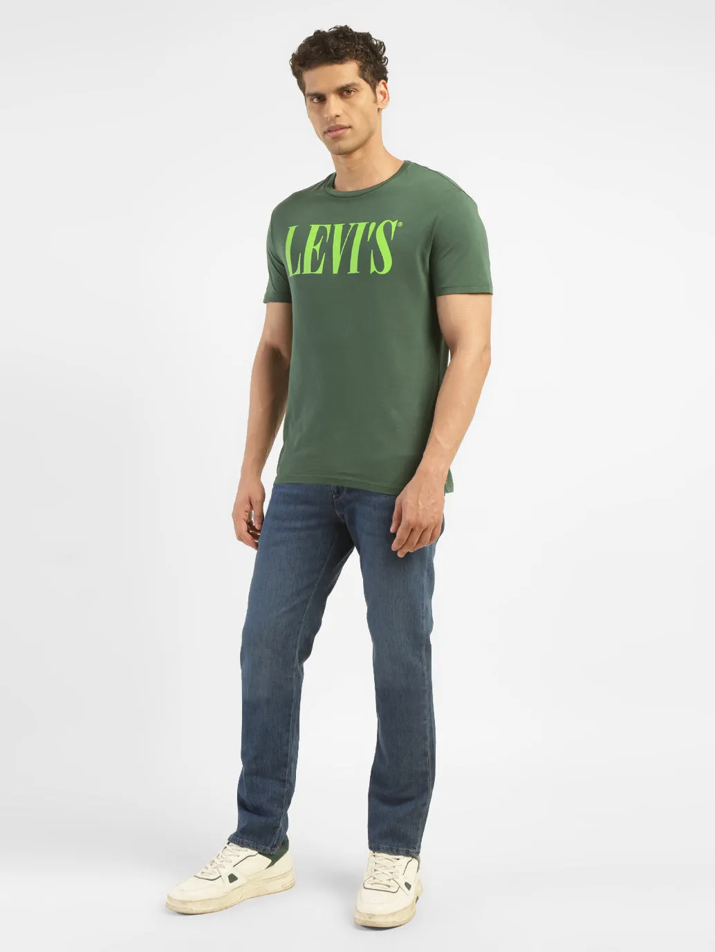 Men's 511 Blue Slim Fit Mid Rise Jeans