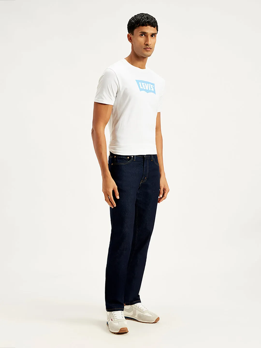 Men's 511 Blue Slim Fit Mid Rise Jeans