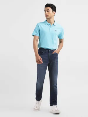 Men's 511 Blue Slim Fit Mid Rise Jeans