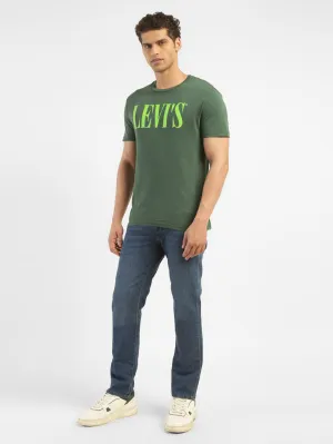 Men's 511 Blue Slim Fit Mid Rise Jeans