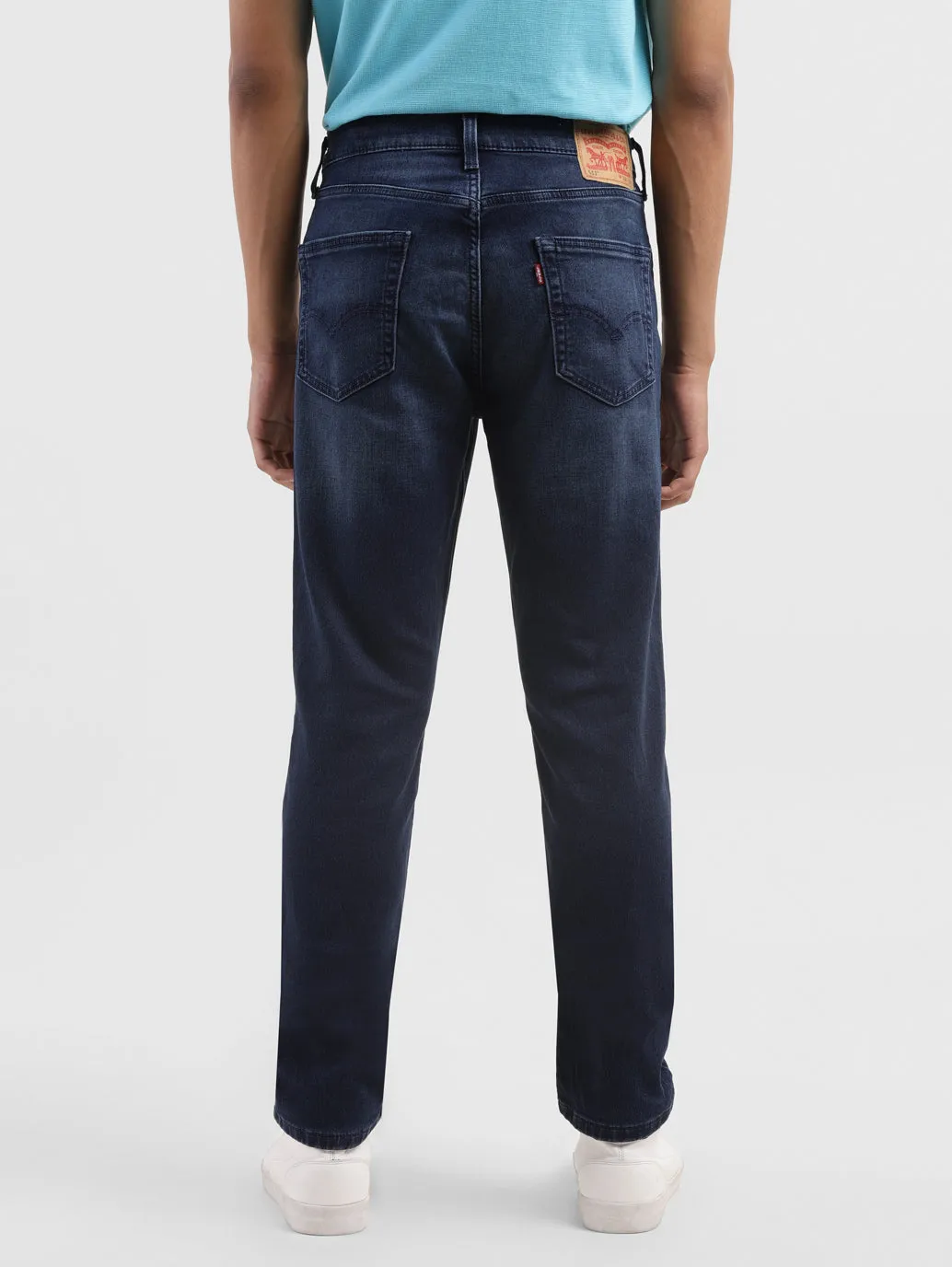 Men's 511 Blue Slim Fit Mid Rise Jeans
