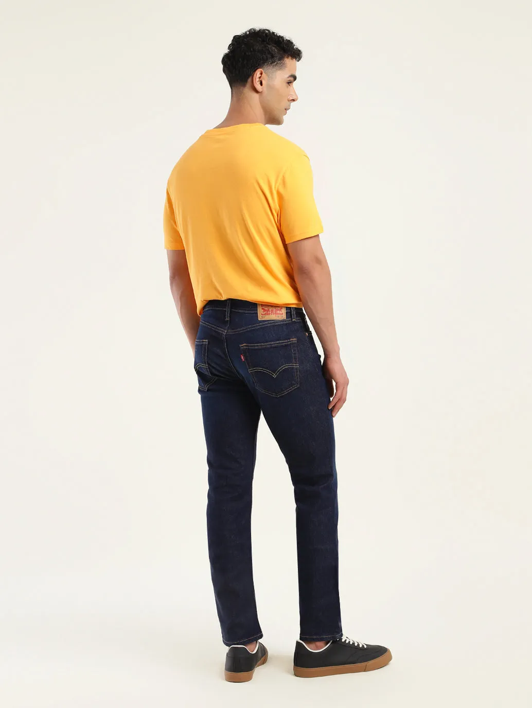 Men's 511 Blue Slim Fit Mid Rise Jeans