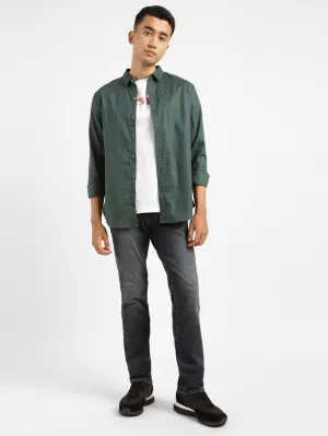 Men's 511 Blue Slim Fit Mid Rise Jeans