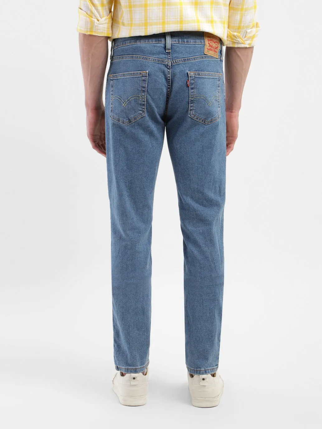 Men's 511 Dark Blue Slim Fit Mid Rise Jeans