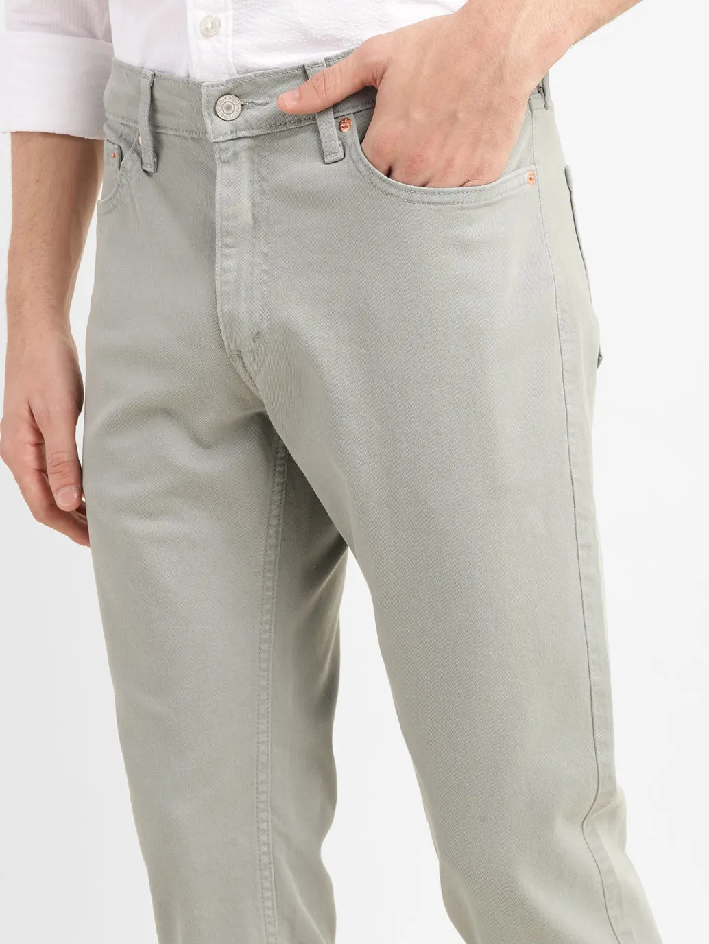 Men's 511 Grey Slim Fit Mid Rise Jeans