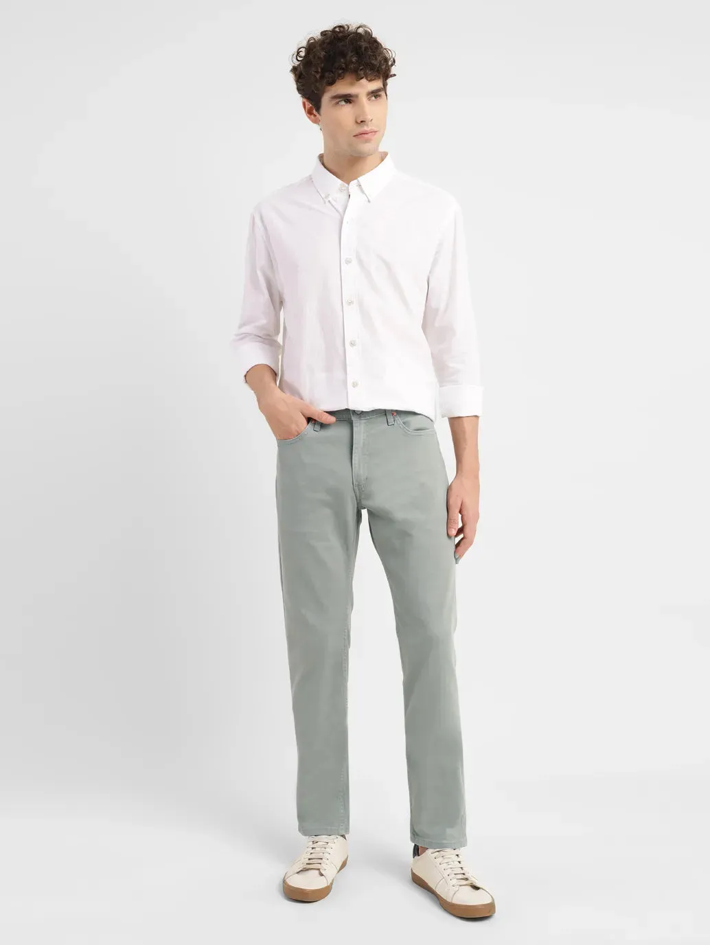 Men's 511 Grey Slim Fit Mid Rise Jeans