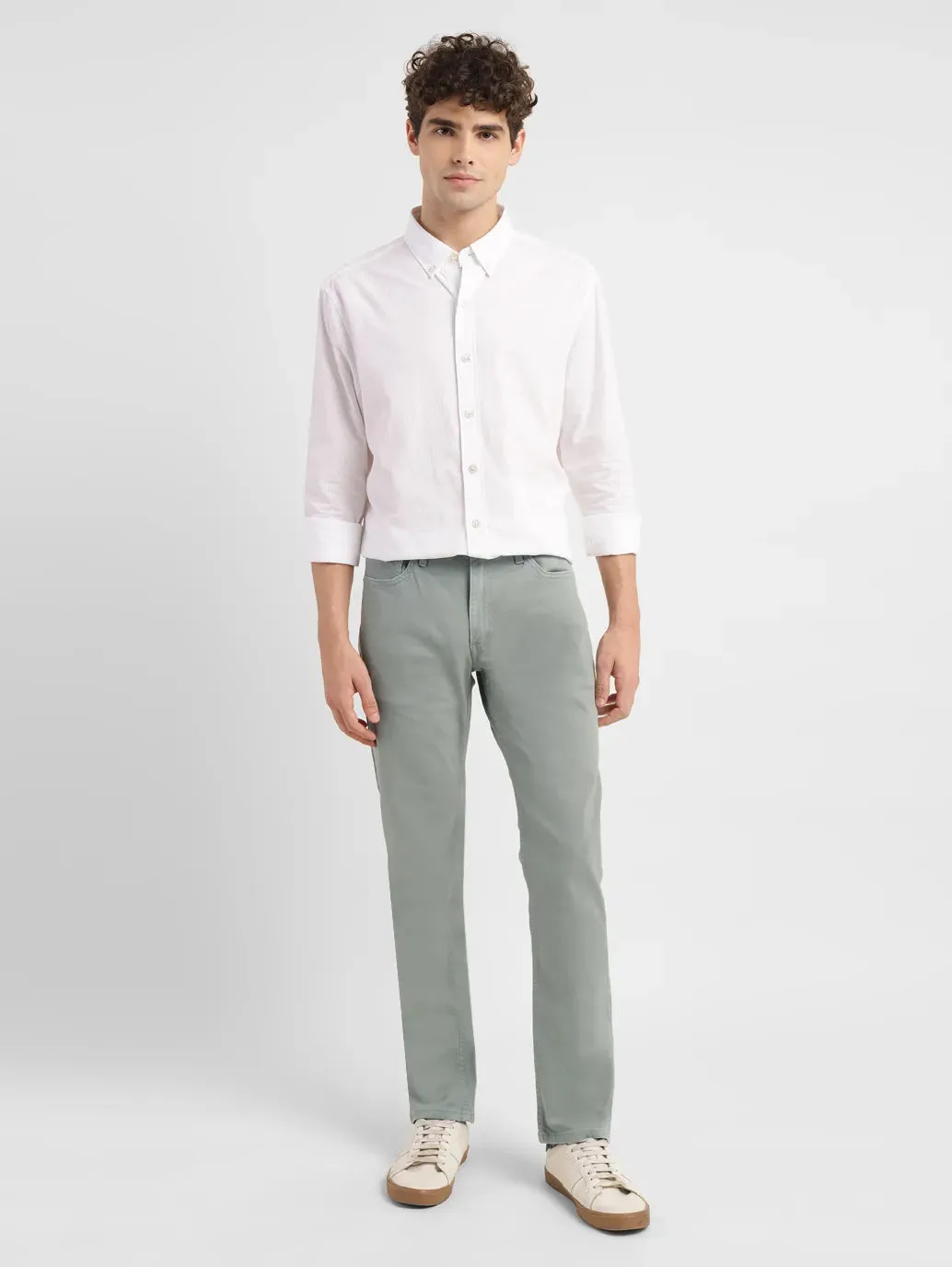 Men's 511 Grey Slim Fit Mid Rise Jeans