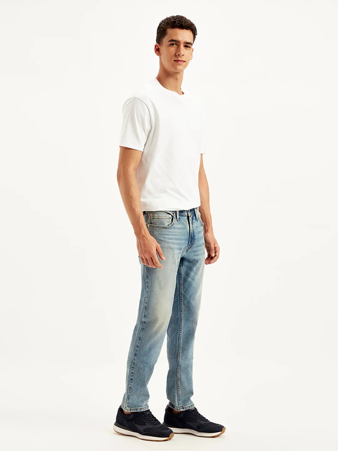 Men's 511 Light Blue Slim Fit Mid Rise Jeans