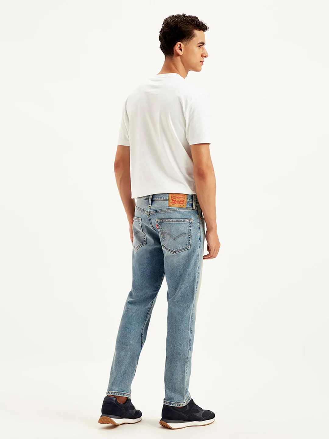 Men's 511 Light Blue Slim Fit Mid Rise Jeans