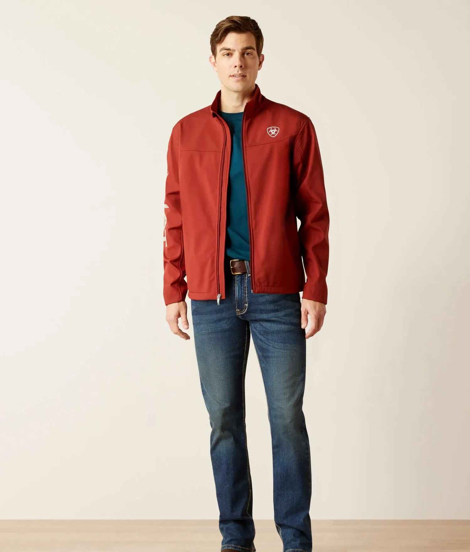 Men’s Ariat Fired Brick New Team SoftShell Jacket