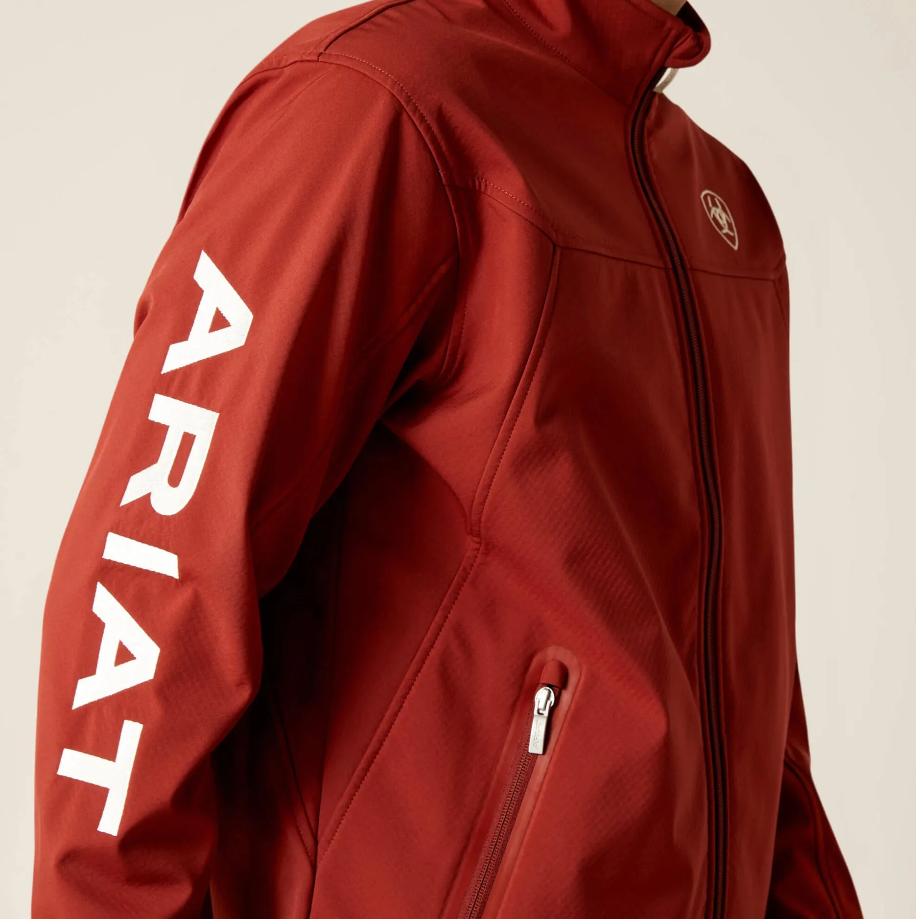 Men’s Ariat Fired Brick New Team SoftShell Jacket