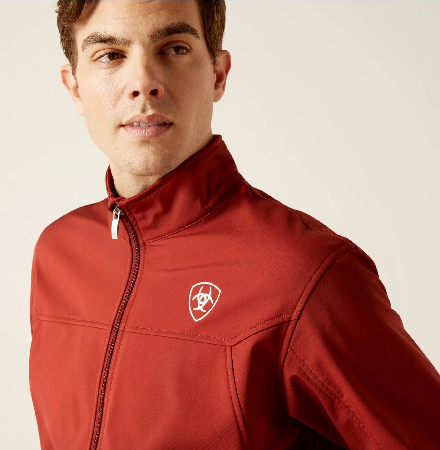 Men’s Ariat Fired Brick New Team SoftShell Jacket