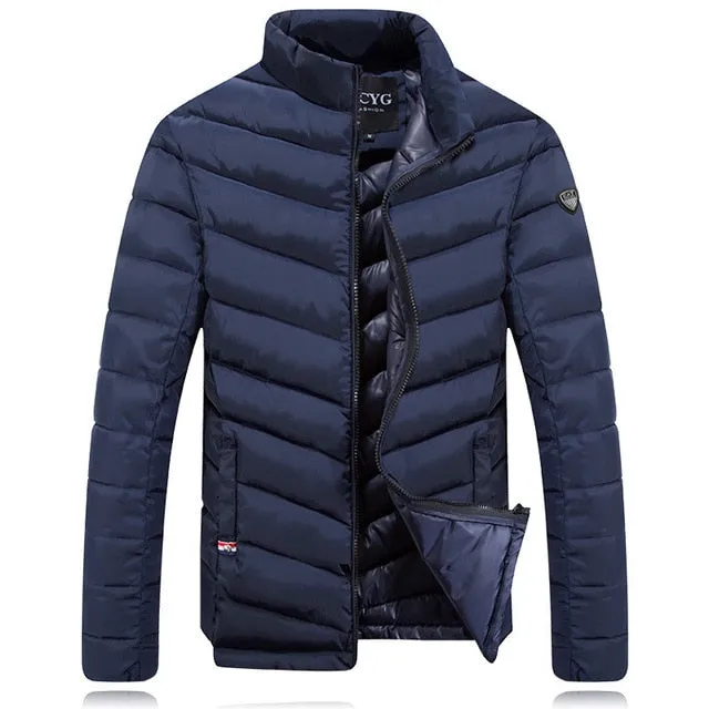 Men's down jacket New Winter parkas Down Coat Men Duck Down Jacket Coats Men Fashi onable stand Thin Warm White Duck Down Jacket