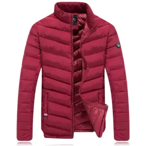 Men's down jacket New Winter parkas Down Coat Men Duck Down Jacket Coats Men Fashi onable stand Thin Warm White Duck Down Jacket
