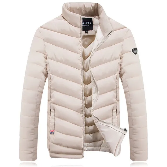Men's down jacket New Winter parkas Down Coat Men Duck Down Jacket Coats Men Fashi onable stand Thin Warm White Duck Down Jacket
