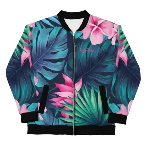 Men's Floral Print Track Jacket