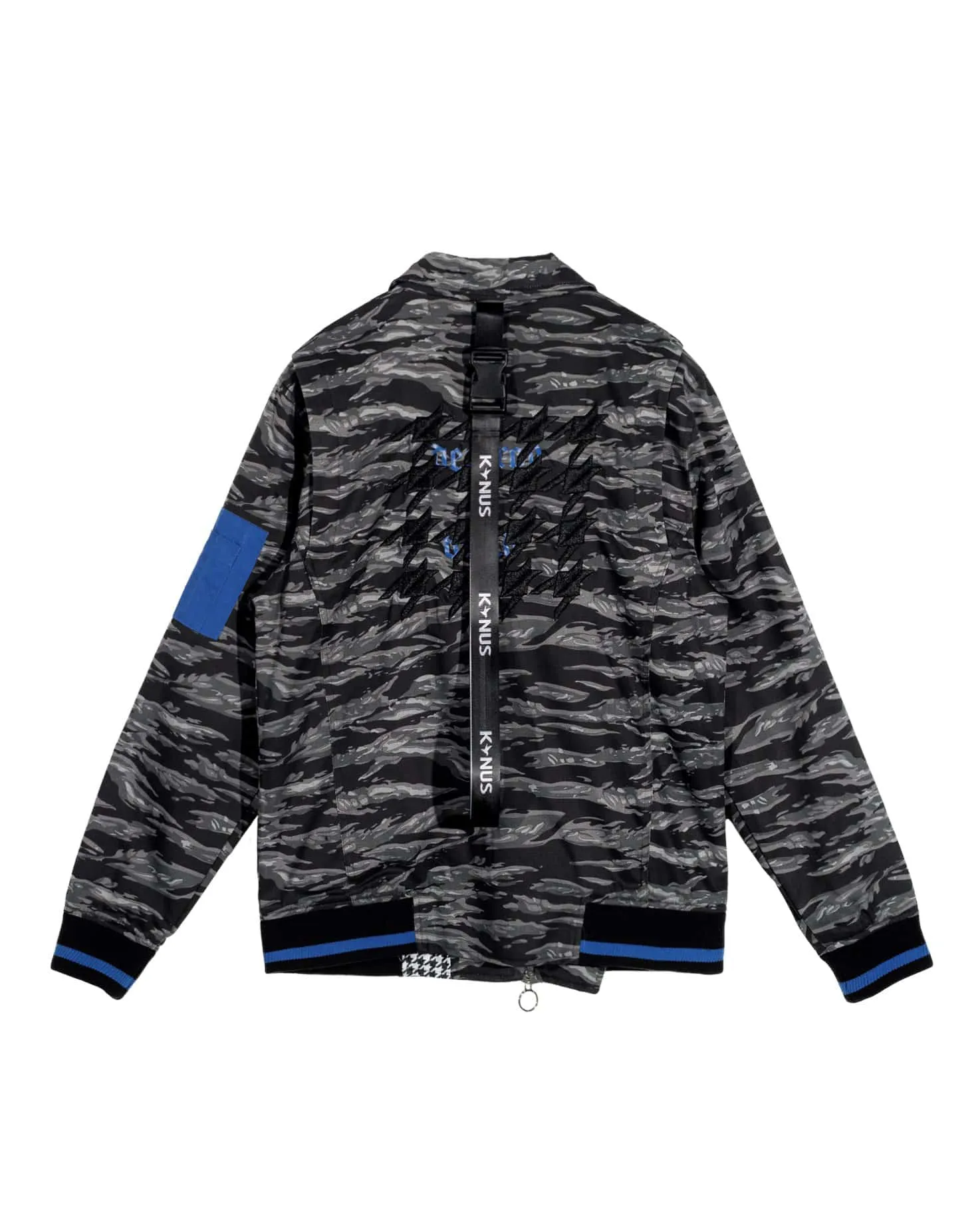Men's Lyle Camo Moto Jacket In Black Camo