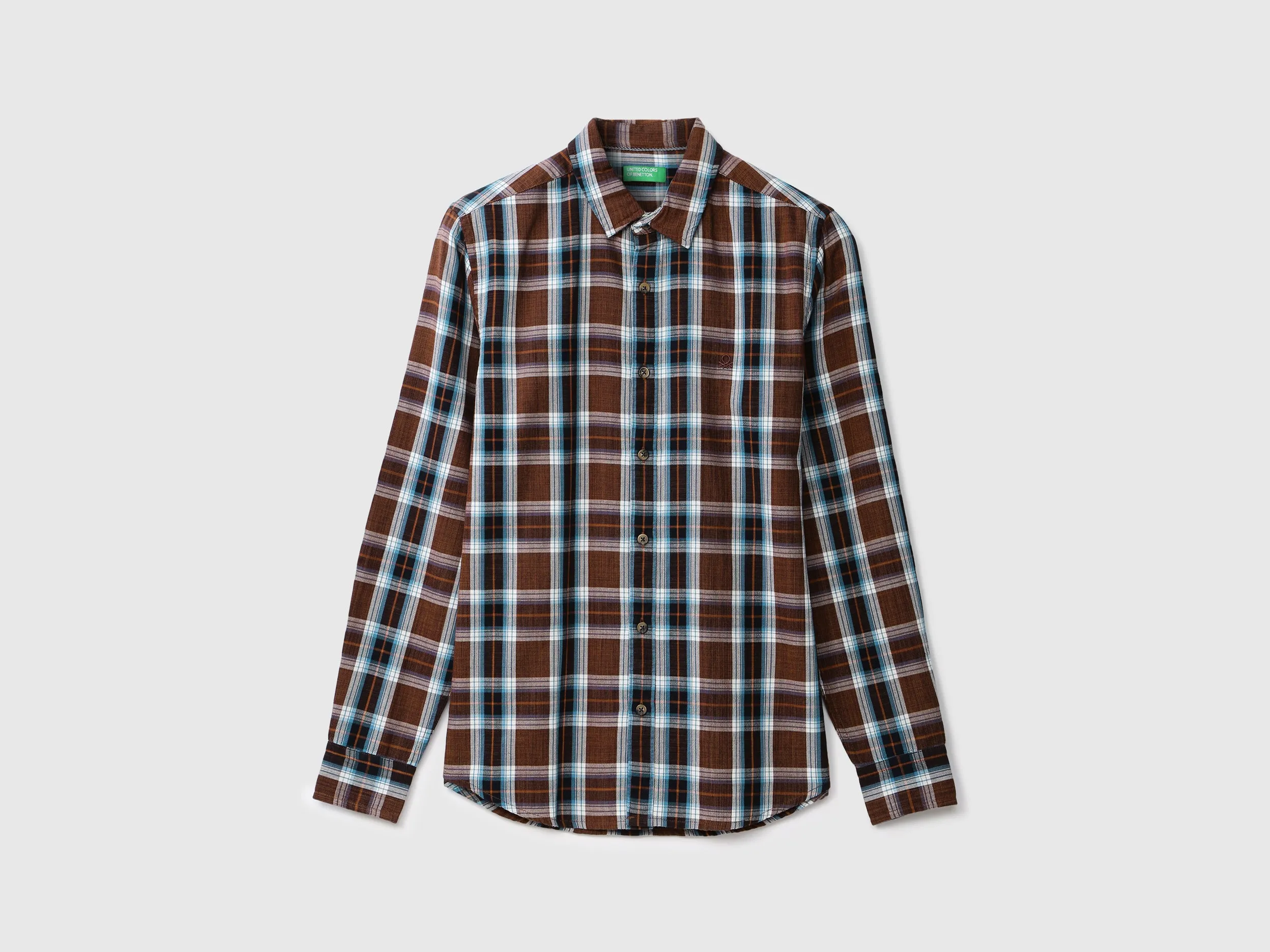 Mens Slim Fit Check Shirt