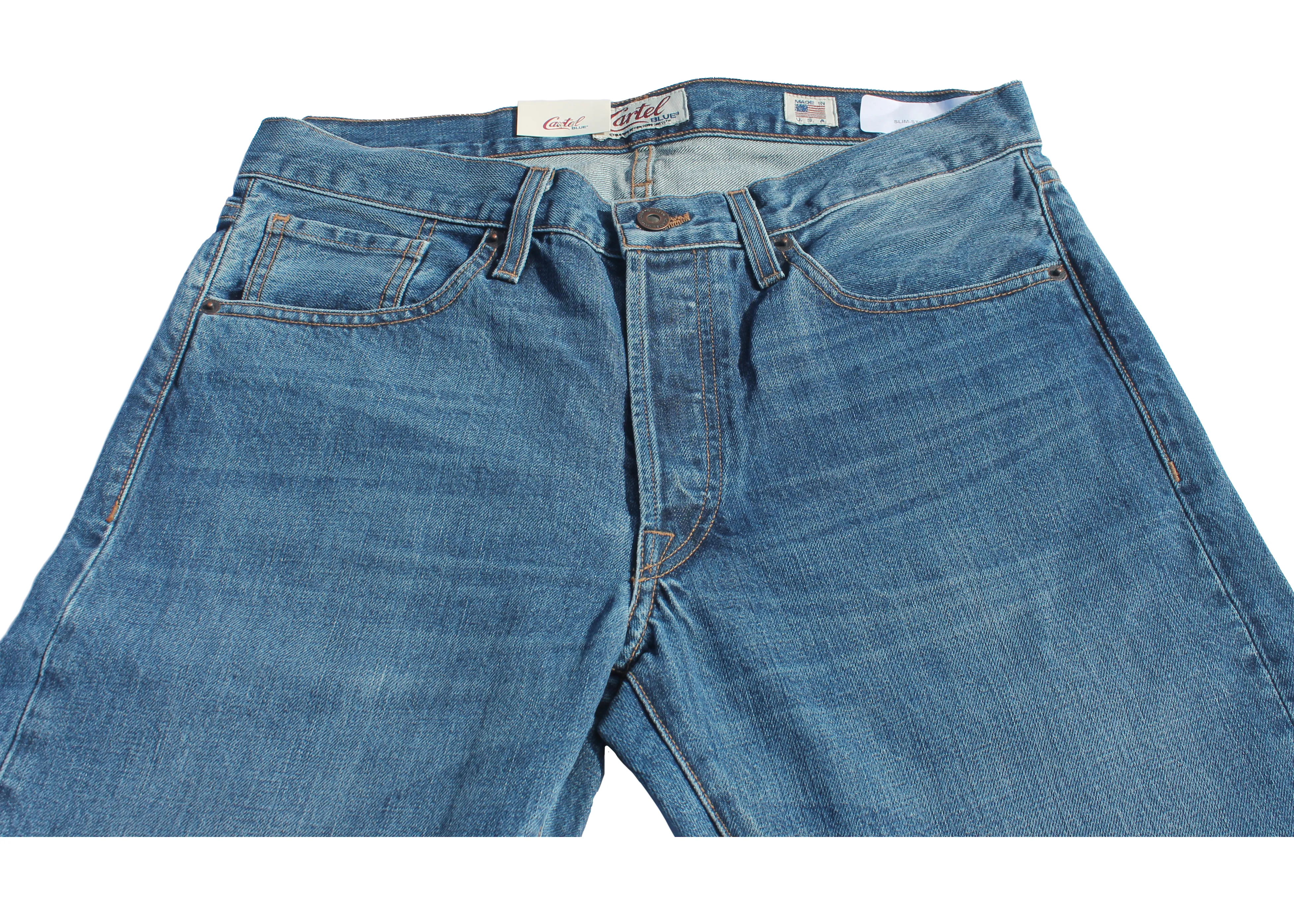 Men's Slim Straight Jeans Clear Springs