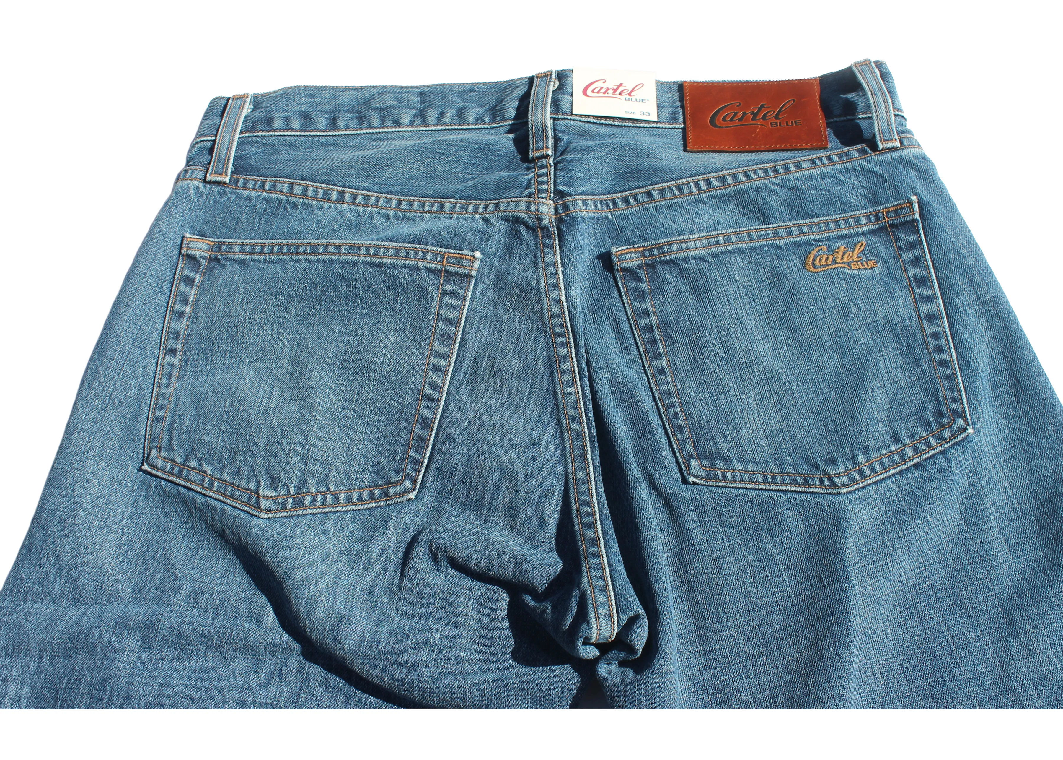 Men's Slim Straight Jeans Clear Springs