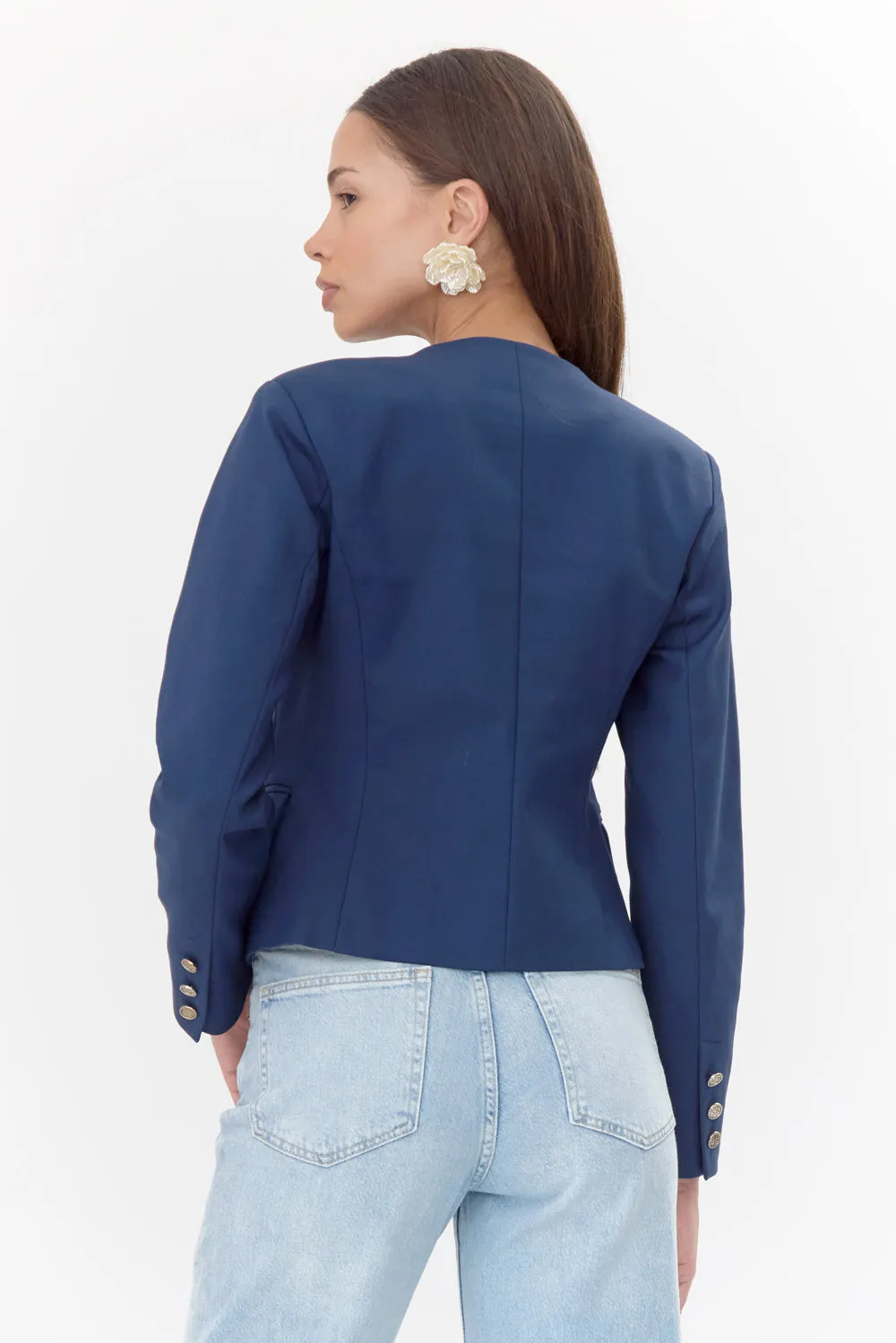 Meredith Button Front Jacket