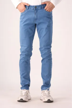 Mid Blue Slim Fit Jean