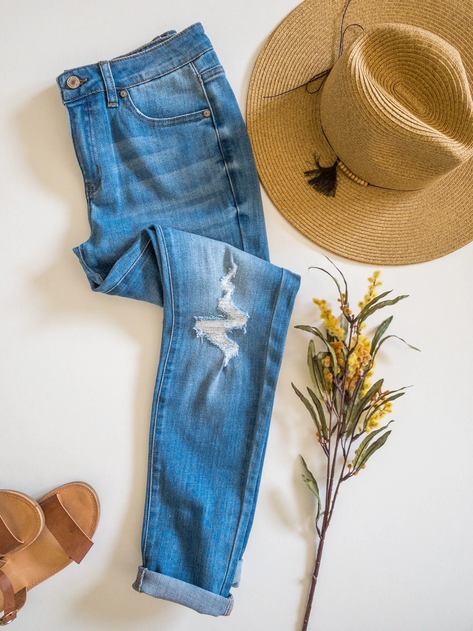 Mid Rise Super Skinny Jean