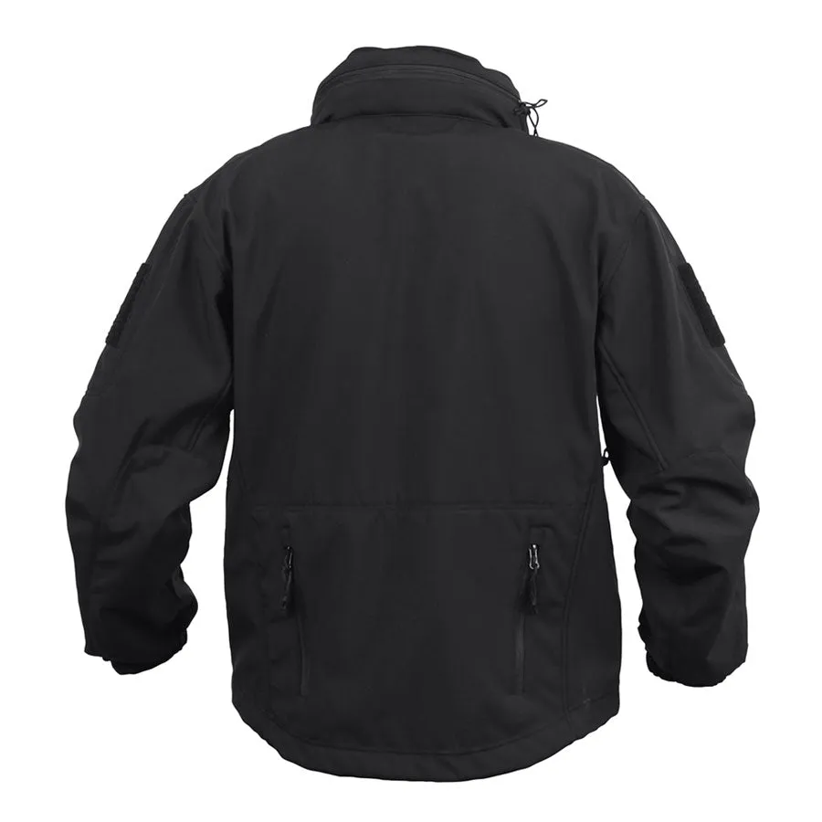 MilSpec Concealed Carry Soft Shell Jacket Midnight Black