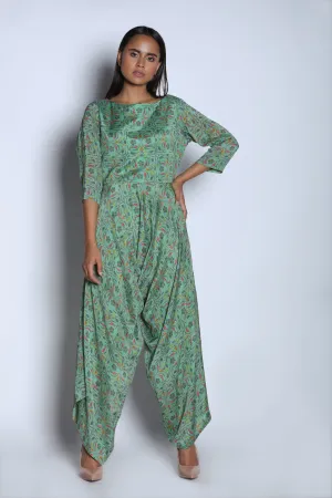 Mint Green Afghani Jumpsuit
