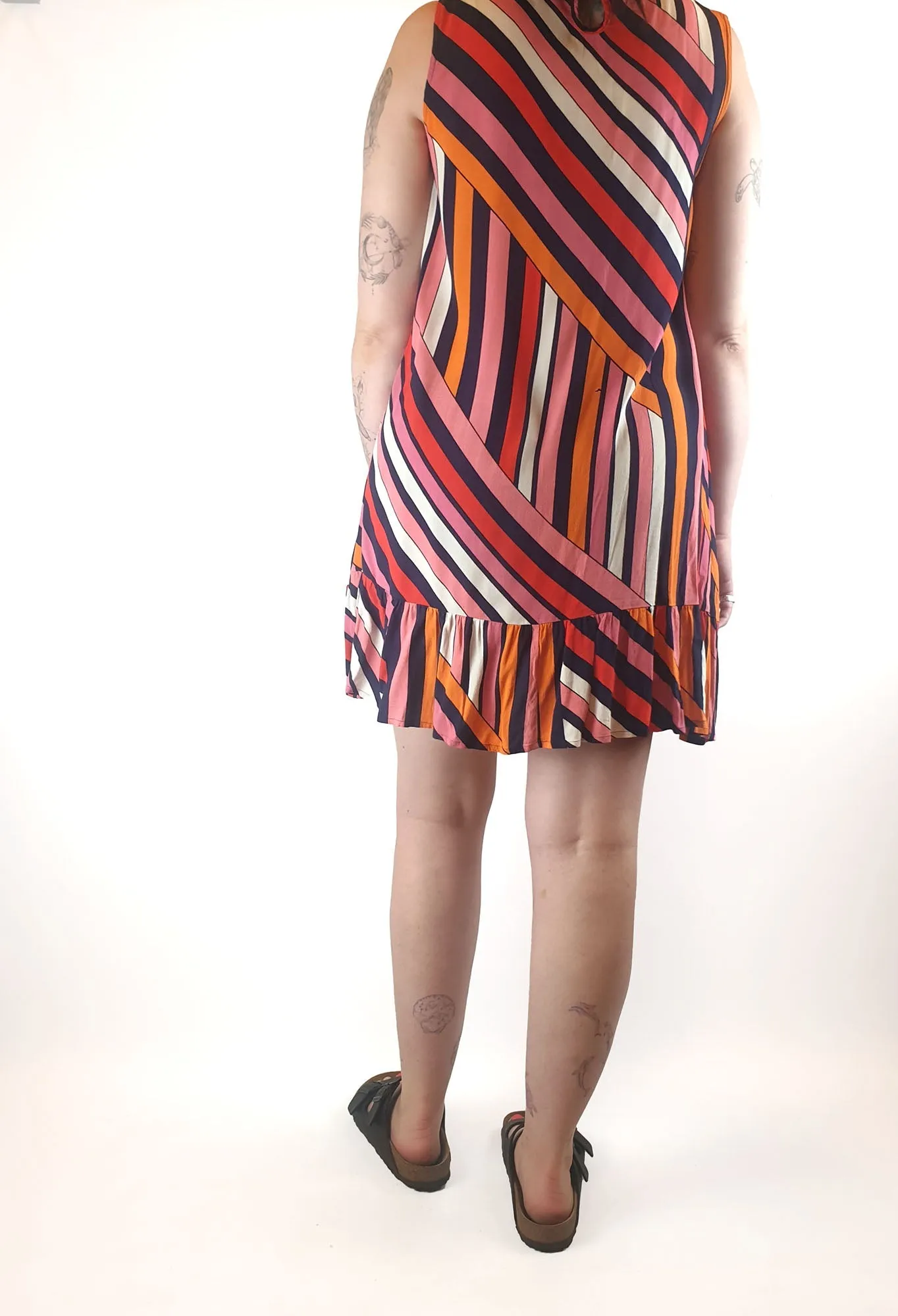 Mister Zimi colourful sleeveless dress size 12