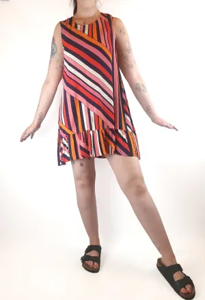 Mister Zimi colourful sleeveless dress size 12