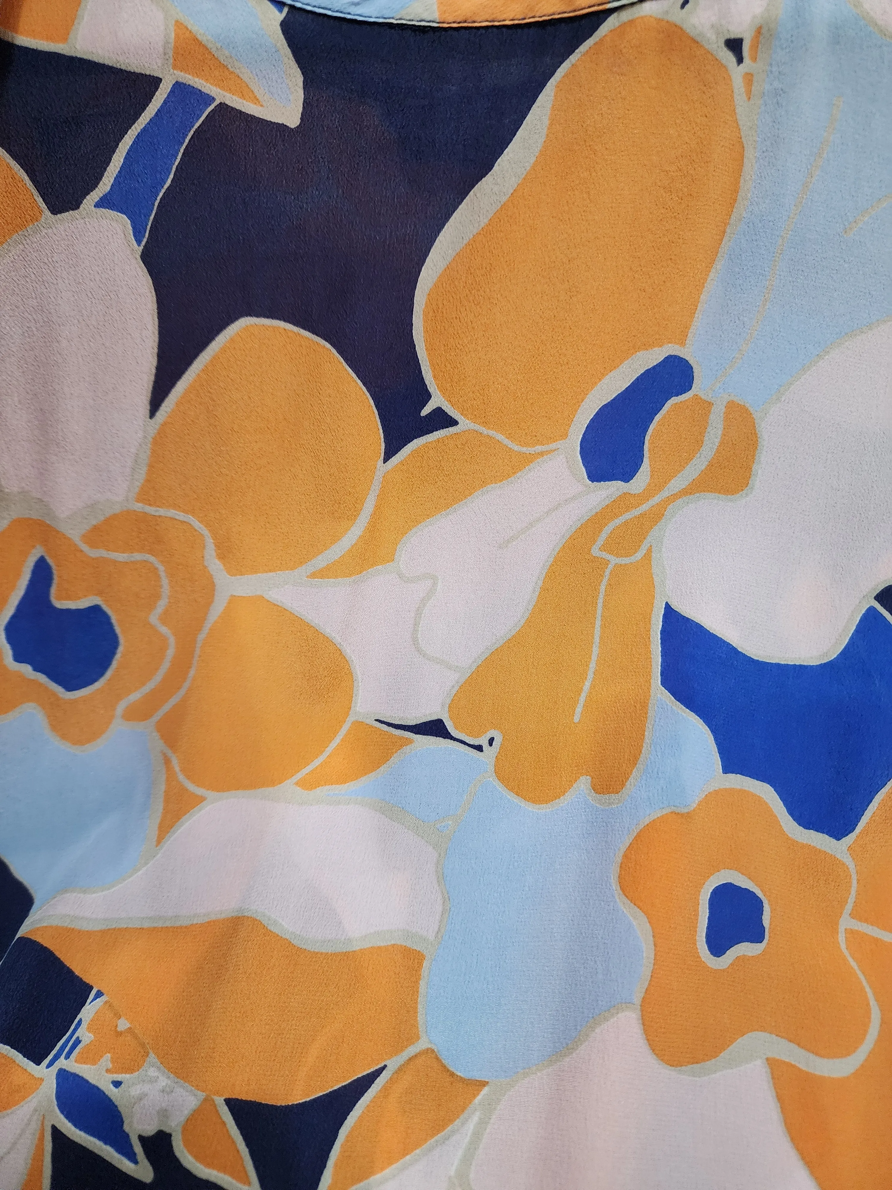 Mister Zimi floral silk dress size 8