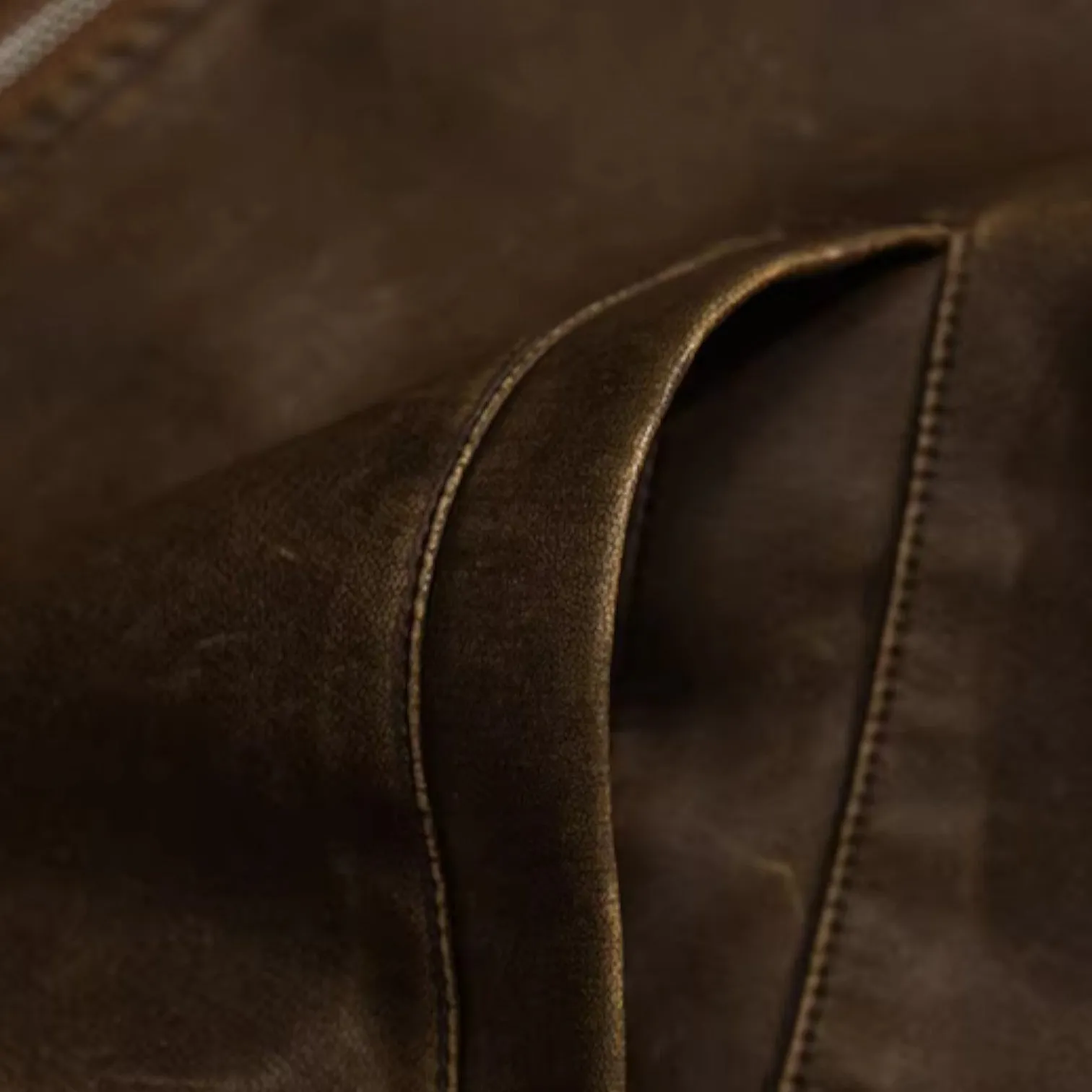 Monacogents | Vintage Washed Leather Motorcycle Jacket