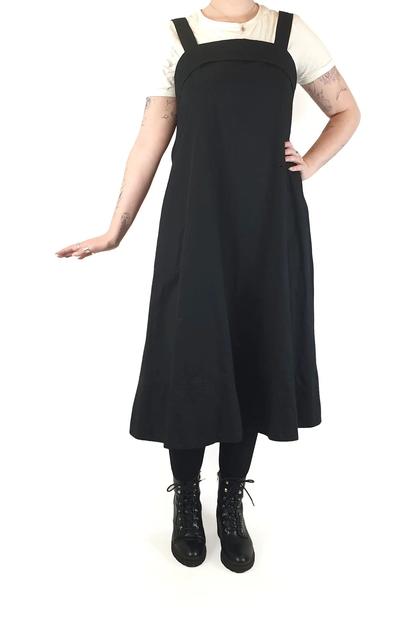Morrison black sleeveless maxi dress size M