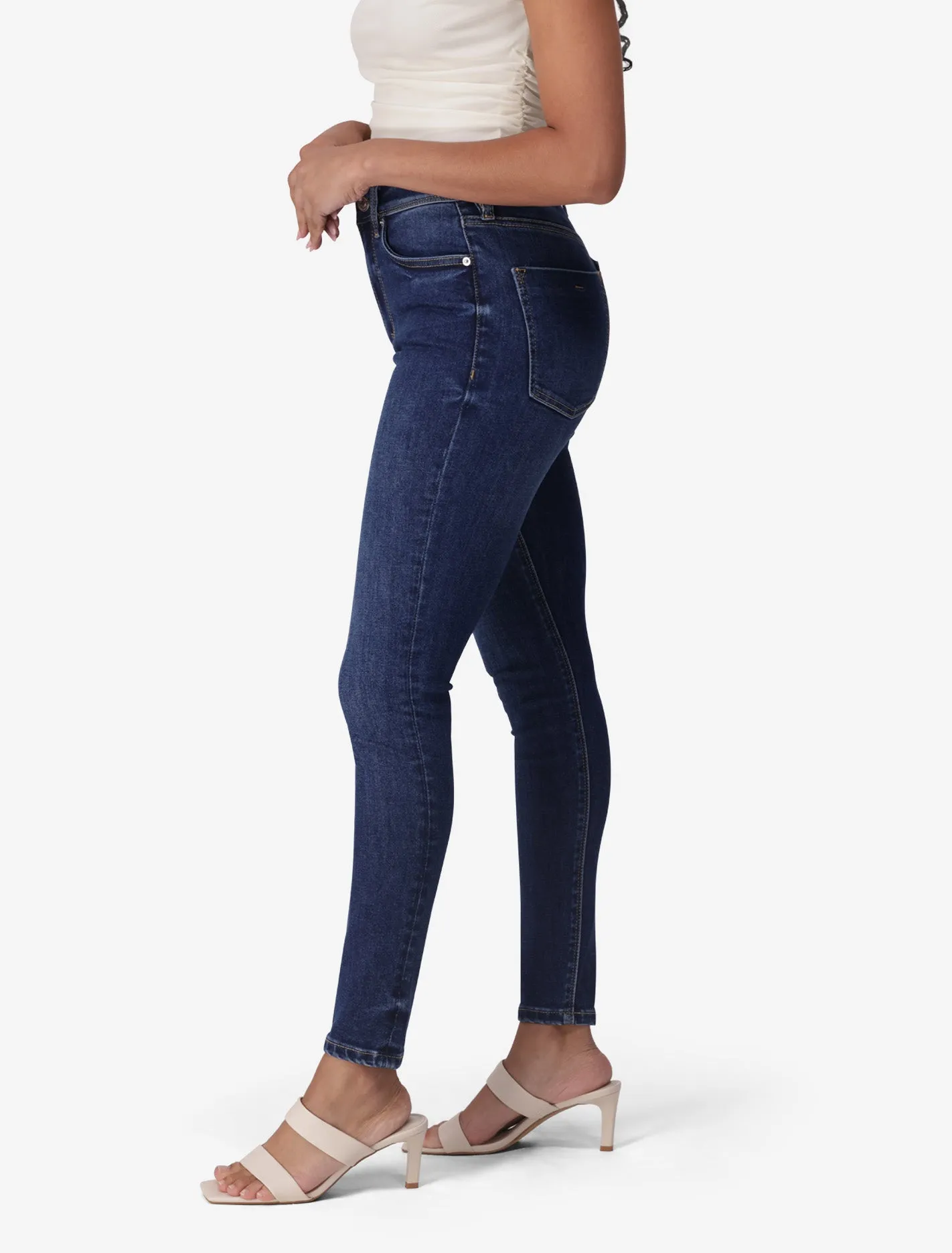 Nala Mid-Rise Skinny Jeans