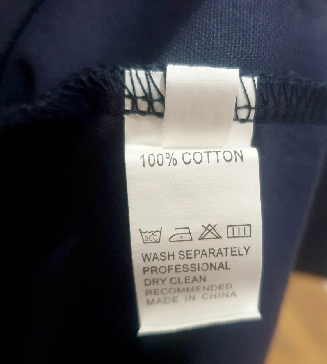 Navy cotton dress size 3XL, best fits 20-22