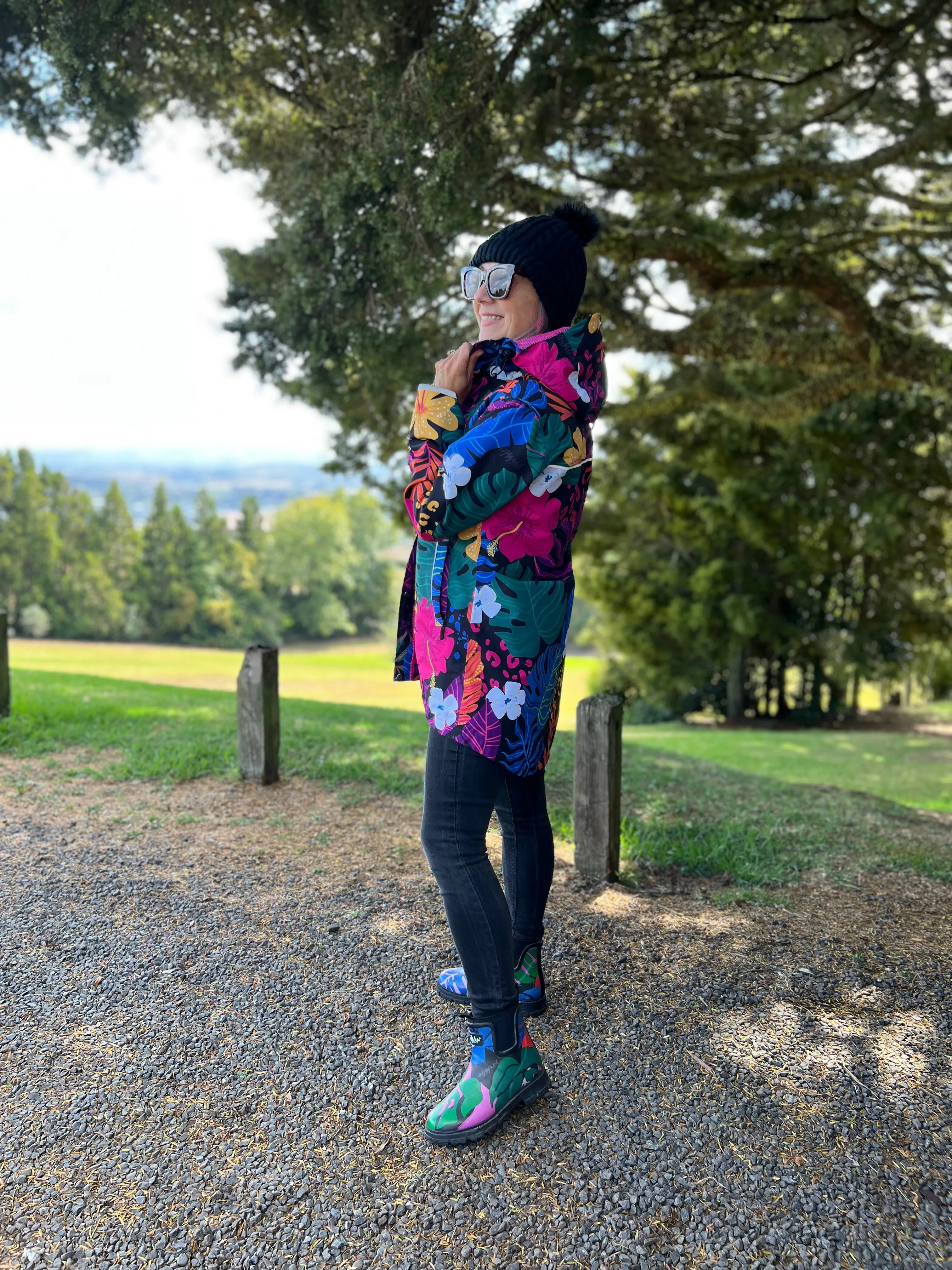 New Paradise mesh-lined parka