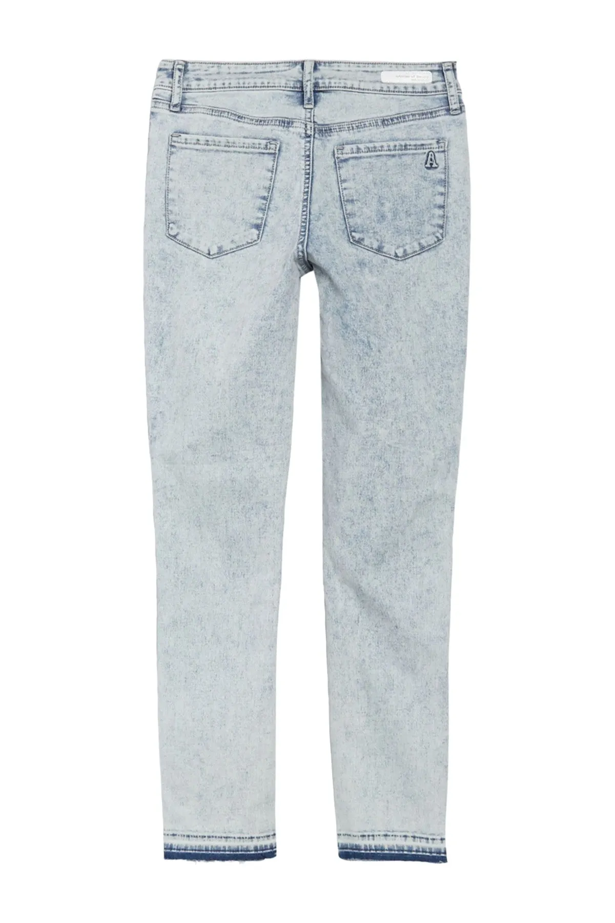 New Women's Articles Of Society Carly Released-hem Stretch Skinny Jeans In St. Vincent Sz 24 Waist = Sz 0 Waist! Retails $100 