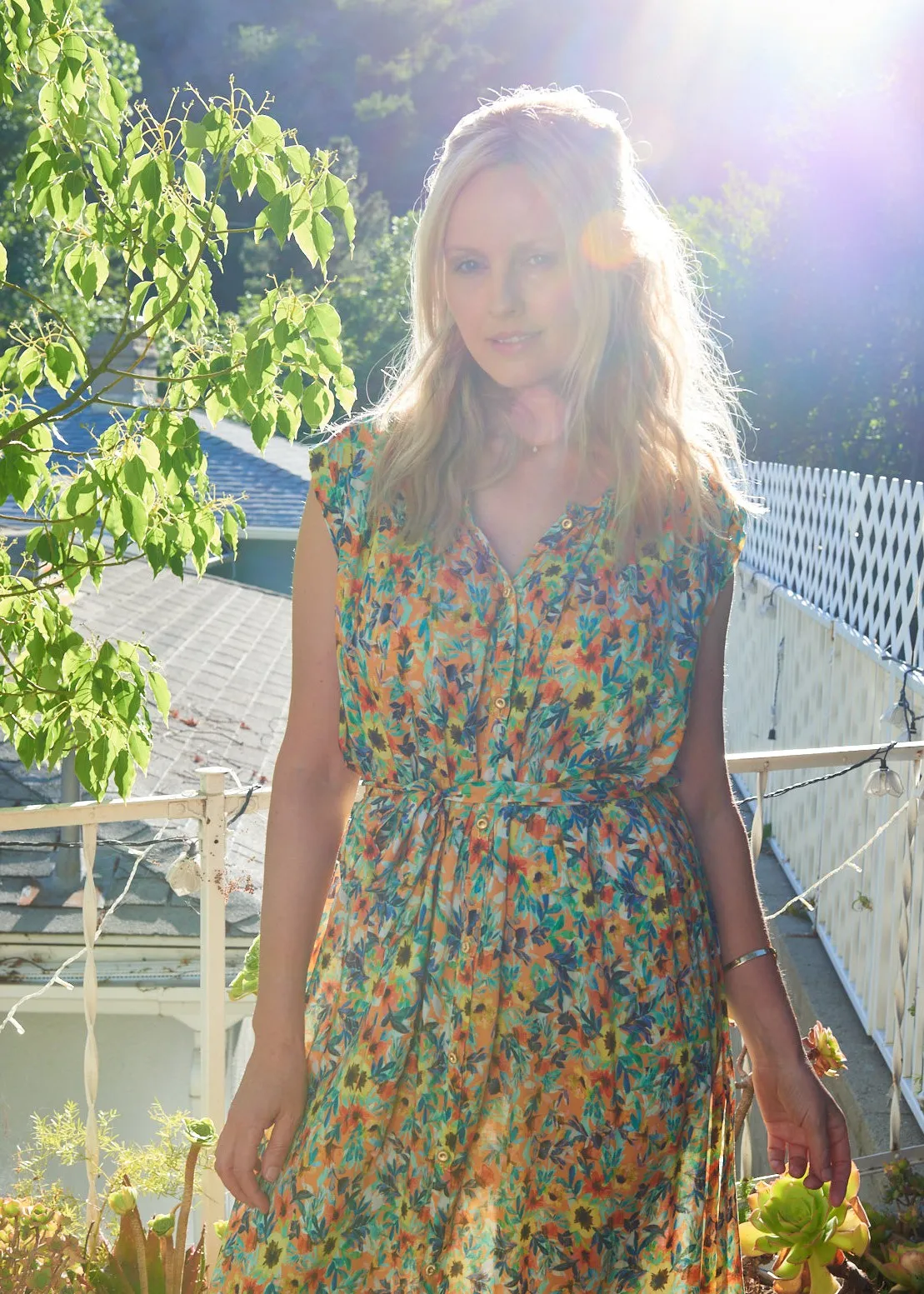 Nina Button Up Dress
