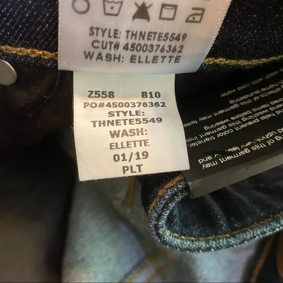 NWT Joe’s Slim Boyfriend Crop Jeans Dark Wash 24