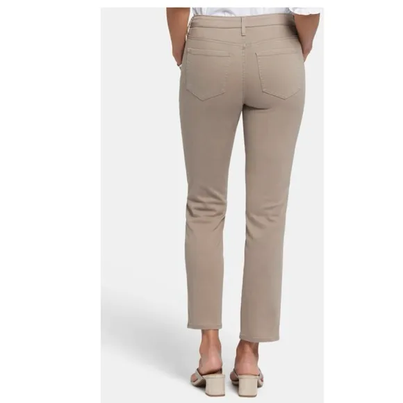 NWT NYDJ Sheri Slim Ankle Jeans COLOR: Saddlewood SZ-18