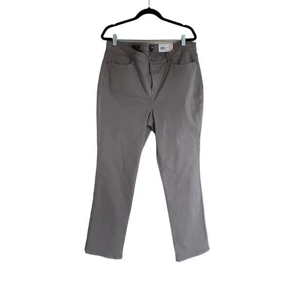 NWT NYDJ Sheri Slim Ankle Jeans COLOR: Saddlewood SZ-18
