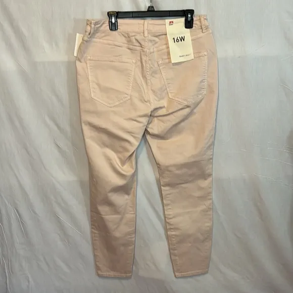 NWT Warp &amp; Weft Blush‎ Pink JFK Skinny Jean in Size 16