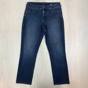 NYDJ Womens Blue Skinny Stretch Jeans Size 12