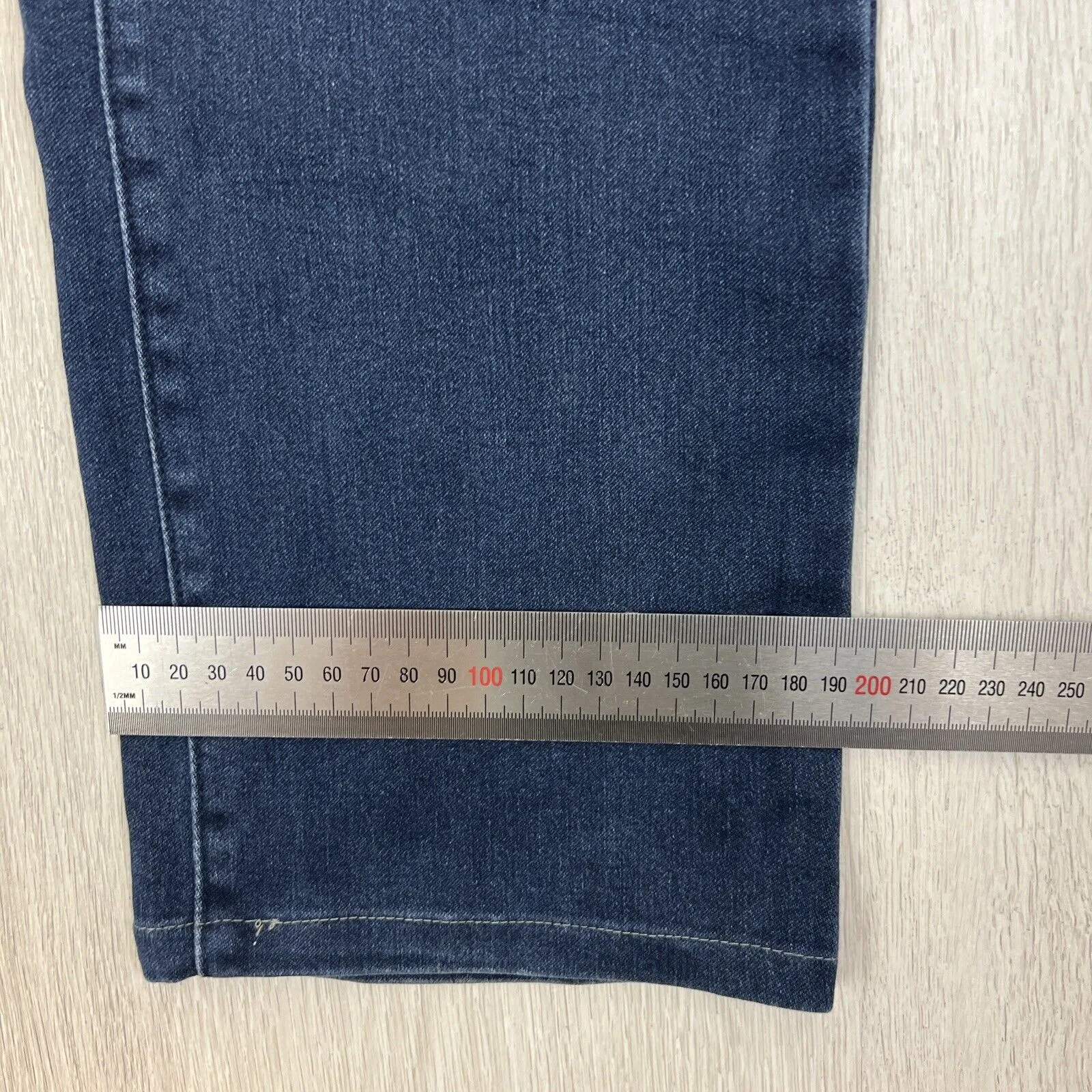 NYDJ Womens Blue Skinny Stretch Jeans Size 12