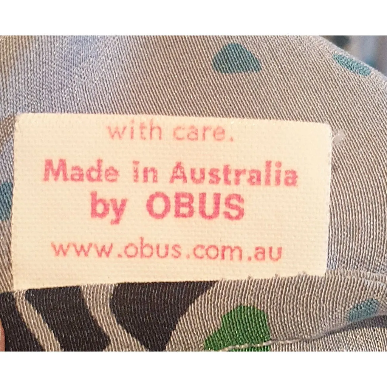 Obus blue unique print 100% silk dress with front ruffle detail size 1 (best fits size 8)