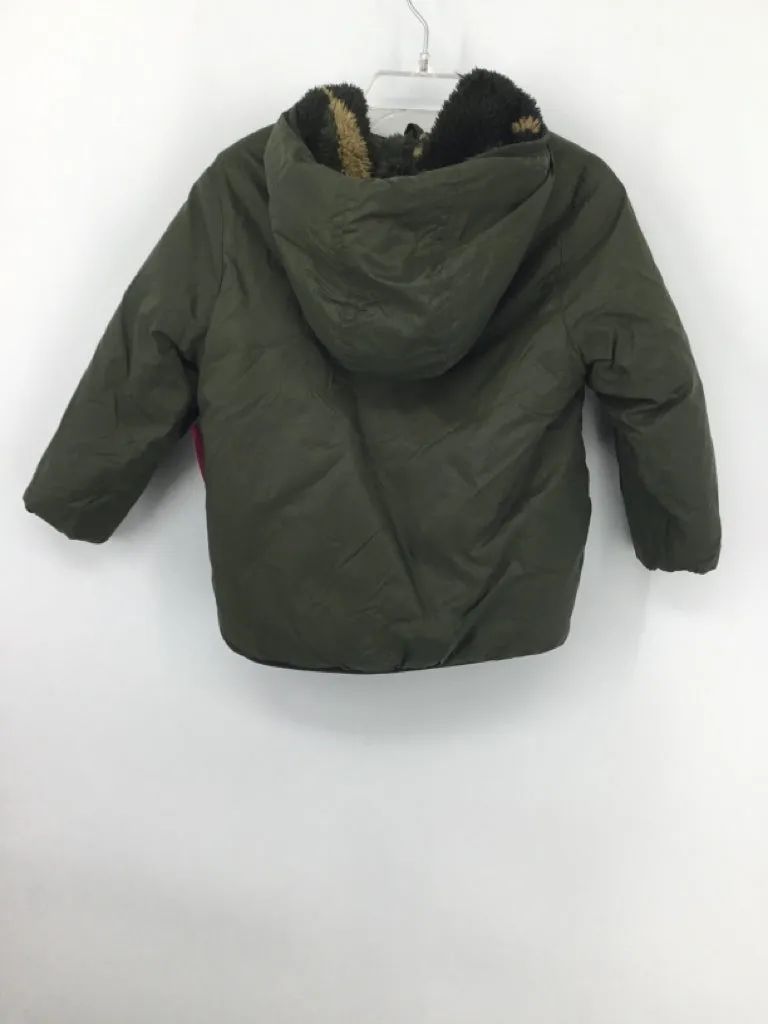 Old Navy Child Size 2 Green Solid Outerwear - boys