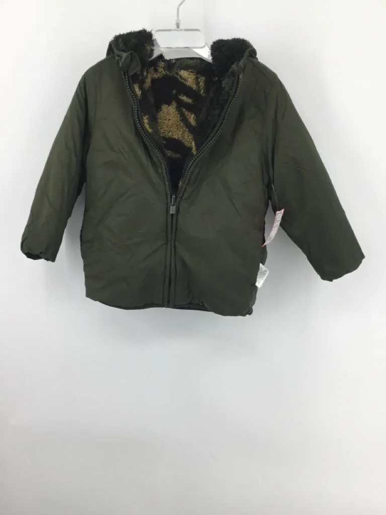 Old Navy Child Size 2 Green Solid Outerwear - boys