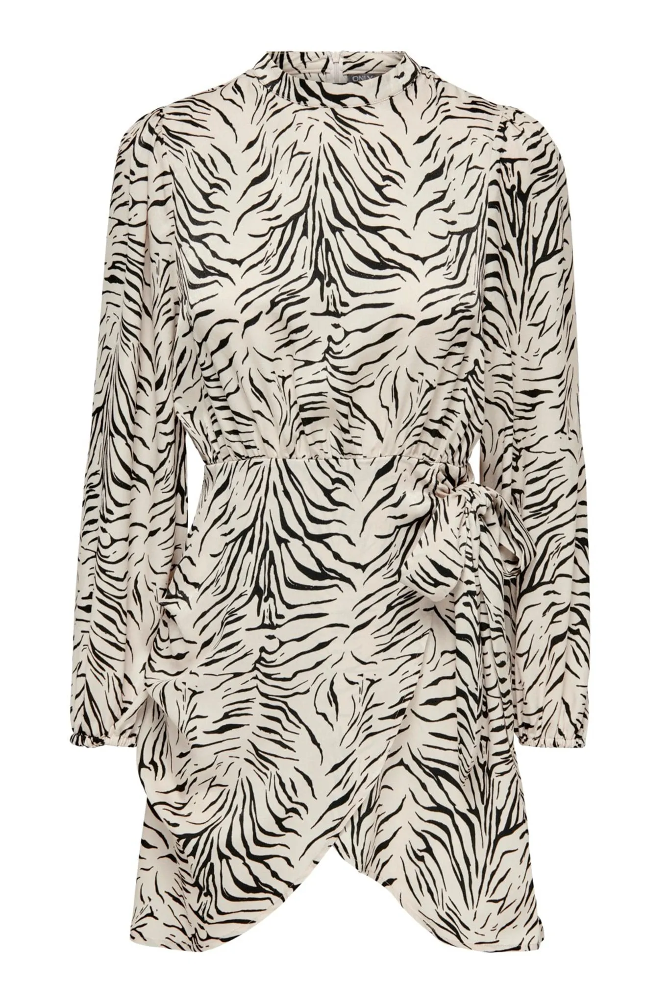 ONLMille Kjole - Beige Zebra